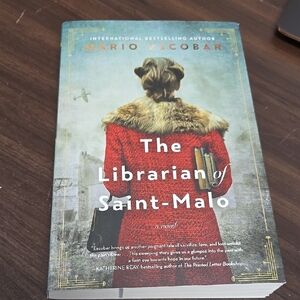 The Librarian of Saint-Malo by Mario Escobar Paperback Fiction Novel